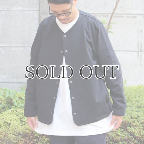 画像11: VORTEX(MVS天竺)ノーカラースナップジャケット【MADE IN JAPAN】『日本製』 / Upscape Audience (11)