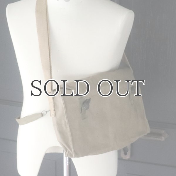 画像3: DEAD STOCK  / Czech army Canvas Shoulder Bag（チェコ軍 キャンバス ショルダーバッグ） (3)
