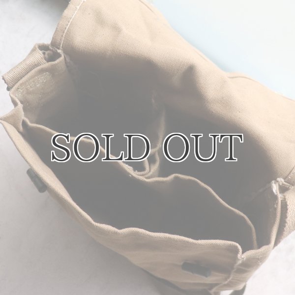 画像9: DEAD STOCK  / Czech army Canvas Shoulder Bag（チェコ軍 キャンバス ショルダーバッグ / ウッド釦） (9)