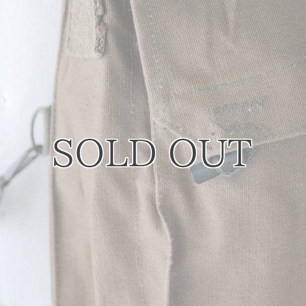画像12: DEAD STOCK  / Czech army Canvas Shoulder Bag（チェコ軍 キャンバス ショルダーバッグ / ウッド釦） (12)