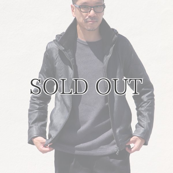 画像3: ラムレザースタンドフードジャケット 【送料無料】 / Audience (3)