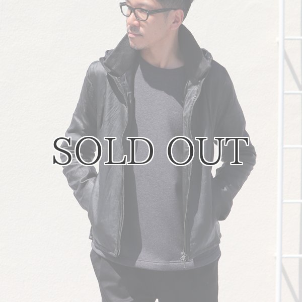 画像6: ラムレザースタンドフードジャケット 【送料無料】 / Audience (6)