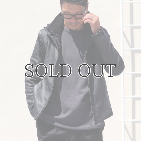 画像4: ラムレザースタンドフードジャケット 【送料無料】 / Audience (4)