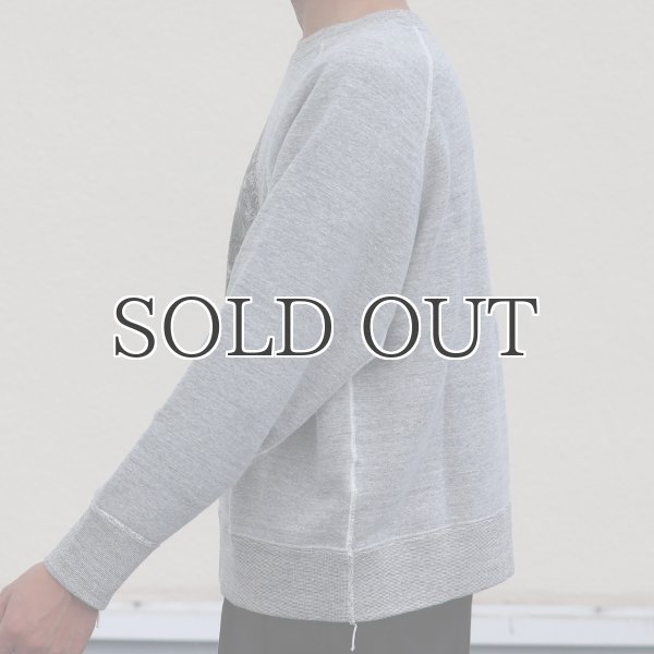 画像15: 19/7吊編裏毛 Beethoven プリント ラグランスウェット【MADE IN TOKYO】『東京製』/ Upscape Audience (15)