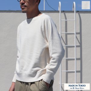 30/7ヴィンテージ裏毛 ハーフZIP スウェット【MADE IN TOKYO