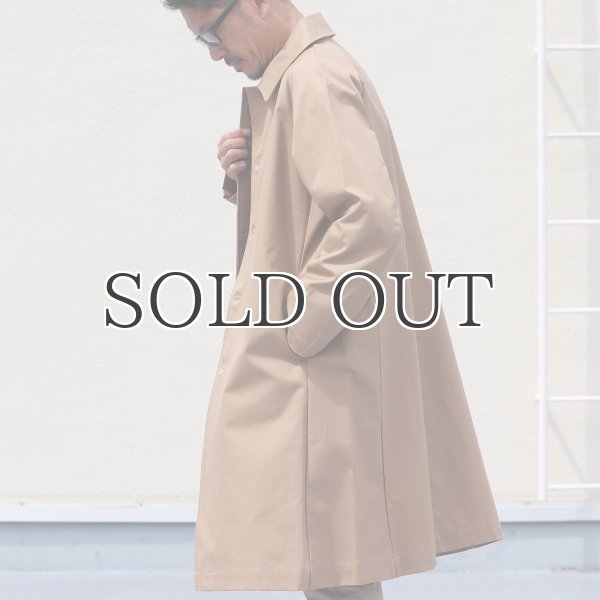 画像7: VENTILE®（ベンタイル）40/2耐水撥水ギャバ ステンカラーコート【MADE IN JAPAN】『日本製』【送料無料】 / Upscape Audience (7)