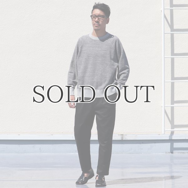 画像13: 19/7吊編裏毛 ラグランスウェット【MADE IN TOKYO】『東京製』【送料無料】/ Upscape Audience  (13)