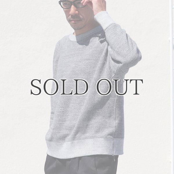 画像6: 19/7吊編裏毛 ラグランスウェット【MADE IN TOKYO】『東京製』【送料無料】/ Upscape Audience  (6)