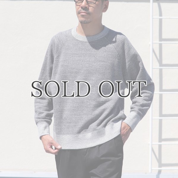 画像10: 19/7吊編裏毛 ラグランスウェット【MADE IN TOKYO】『東京製』【送料無料】/ Upscape Audience  (10)
