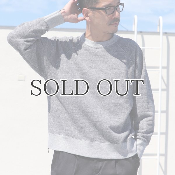 画像5: 19/7吊編裏毛 ラグランスウェット【MADE IN TOKYO】『東京製』【送料無料】/ Upscape Audience  (5)