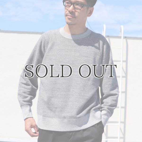 画像9: 19/7吊編裏毛 ラグランスウェット【MADE IN TOKYO】『東京製』【送料無料】/ Upscape Audience  (9)