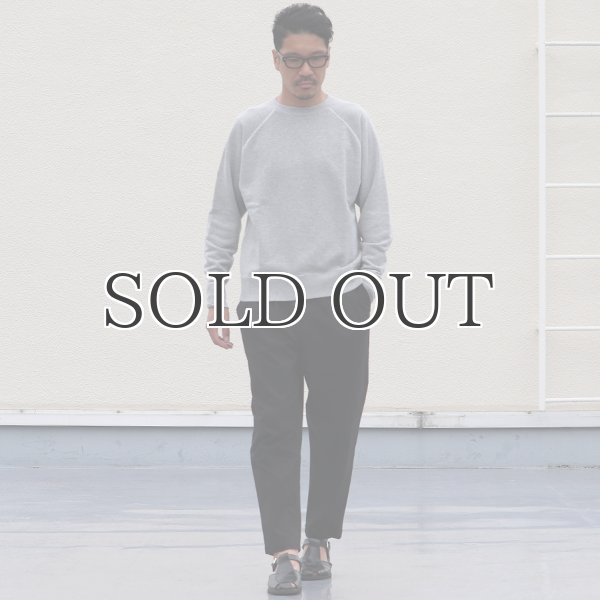 画像8: 30/10吊編裏毛 ラグランスウェット【MADE IN TOKYO】『東京製』/ Upscape Audience  (8)