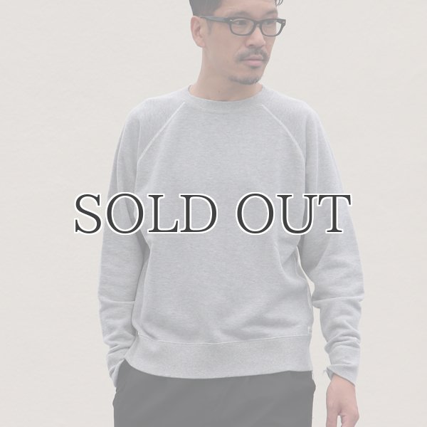 画像3: 30/10吊編裏毛 ラグランスウェット【MADE IN TOKYO】『東京製』/ Upscape Audience  (3)