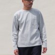 画像6: 【RE PRICE / 価格改定】ヘビーウェイト天竺クルーネックポケット付きカットソー長袖【MADE IN JAPAN】『日本製』 / Upscape Audience (6)