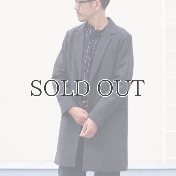 画像7: 610gウールメルトン サーモライト中綿 チェスターコート 【送料無料】 / Audience (7)