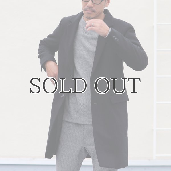 画像15: 610gウールメルトン サーモライト中綿 チェスターコート 【送料無料】 / Audience (15)