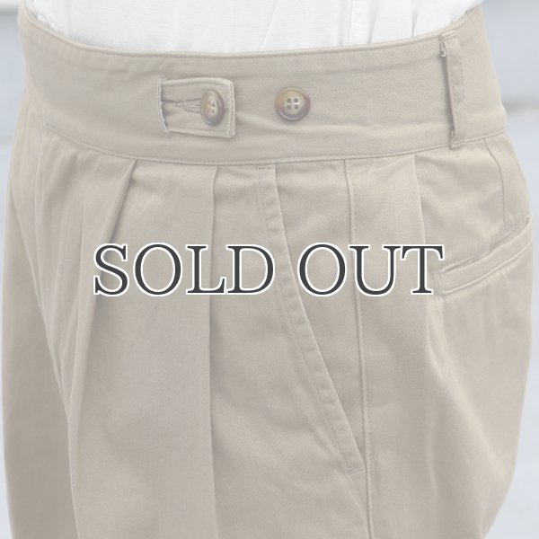 画像20: 30/2ウエポン タックワイド グルカ アンクルパンツ【MADE IN JAPAN】『日本製』【送料無料】  / Upscape Audience (20)