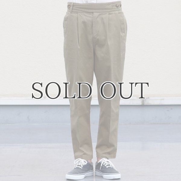 画像13: 30/2ウエポン タックワイド グルカ アンクルパンツ【MADE IN JAPAN】『日本製』【送料無料】  / Upscape Audience (13)