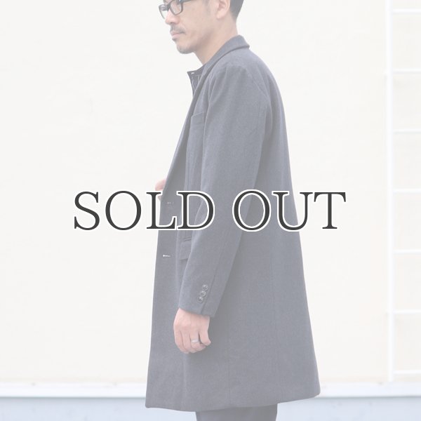 画像8: 610gウールメルトン サーモライト中綿 チェスターコート 【送料無料】 / Audience (8)