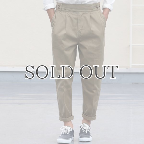 画像6: 30/2ウエポン タックワイド グルカ アンクルパンツ【MADE IN JAPAN】『日本製』【送料無料】  / Upscape Audience (6)