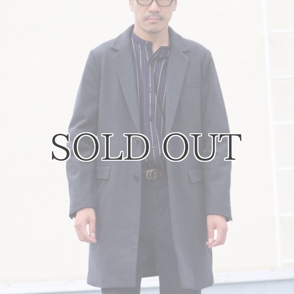 画像9: 610gウールメルトン サーモライト中綿 チェスターコート 【送料無料】 / Audience (9)