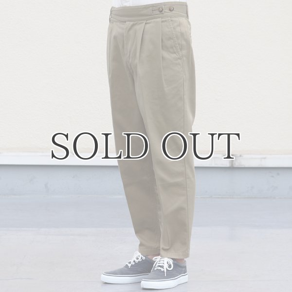 画像14: 30/2ウエポン タックワイド グルカ アンクルパンツ【MADE IN JAPAN】『日本製』【送料無料】  / Upscape Audience (14)