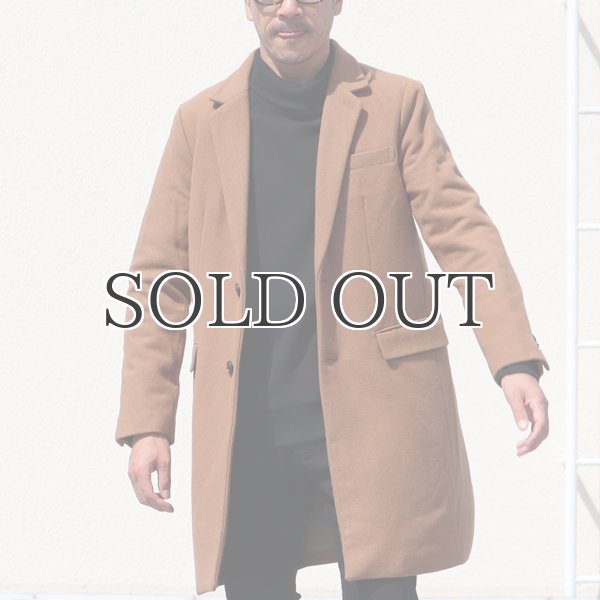 画像10: 610gウールメルトン サーモライト中綿 チェスターコート 【送料無料】 / Audience (10)