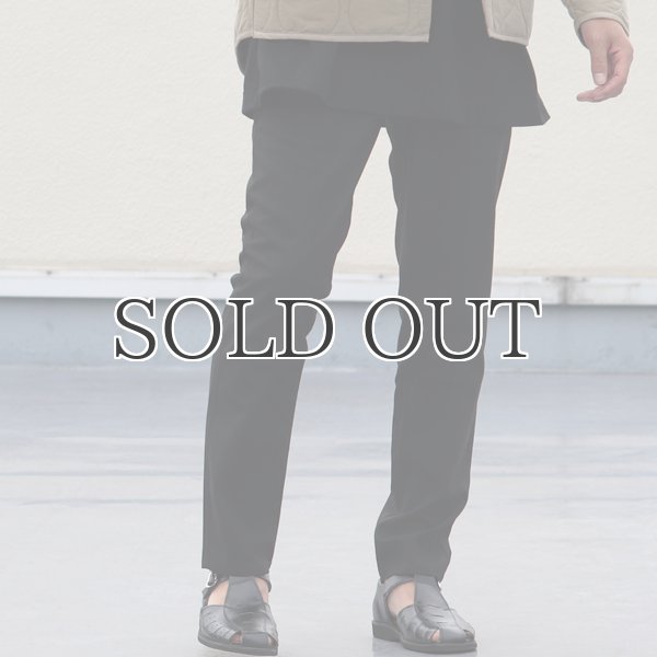 画像8: ギャバジンストレッチ スラックス パンツ『日本製』【送料無料】 / Upscape Audience (8)