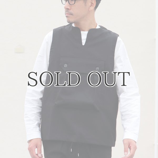 画像3: ギャバジンストレッチ ビッグポケットベスト【MADE IN JAPAN】『日本製』 / Upscape Audience (3)