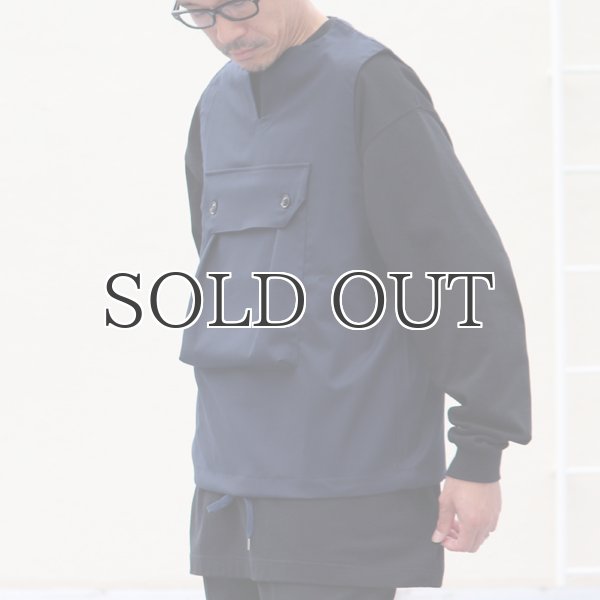 画像7: ギャバジンストレッチ ビッグポケットベスト【MADE IN JAPAN】『日本製』 / Upscape Audience (7)