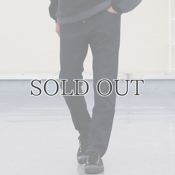 画像4: 藍×墨灰 ジンバブエストレッチデニムアンクルパンツ【MADE IN JAPAN】『日本製』/ Upscape Audience (4)