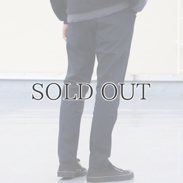 画像6: 藍×墨灰 ジンバブエストレッチデニムアンクルパンツ【MADE IN JAPAN】『日本製』/ Upscape Audience (6)