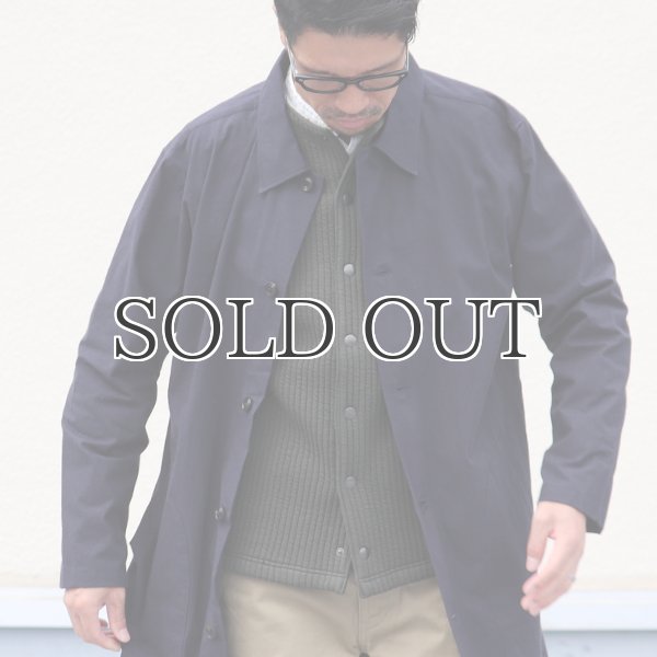 画像11: 「尾州」コットンキルト ノーカラー スナップジャケット【MADE IN JAPAN】『日本製』【送料無料】 / Upscape Audience (11)