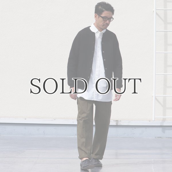 画像12: 「尾州」コットンキルト ノーカラー スナップジャケット【MADE IN JAPAN】『日本製』【送料無料】 / Upscape Audience (12)