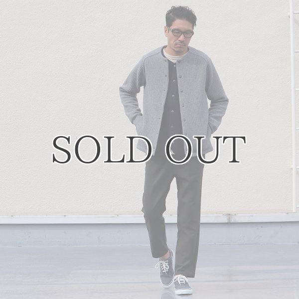 画像10: 「尾州」コットンキルト ノーカラー スナップジャケット【MADE IN JAPAN】『日本製』【送料無料】 / Upscape Audience (10)