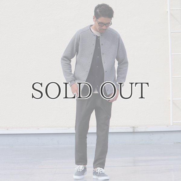 画像11: 「尾州」コットンキルト ノーカラー スナップジャケット【MADE IN JAPAN】『日本製』【送料無料】 / Upscape Audience (11)