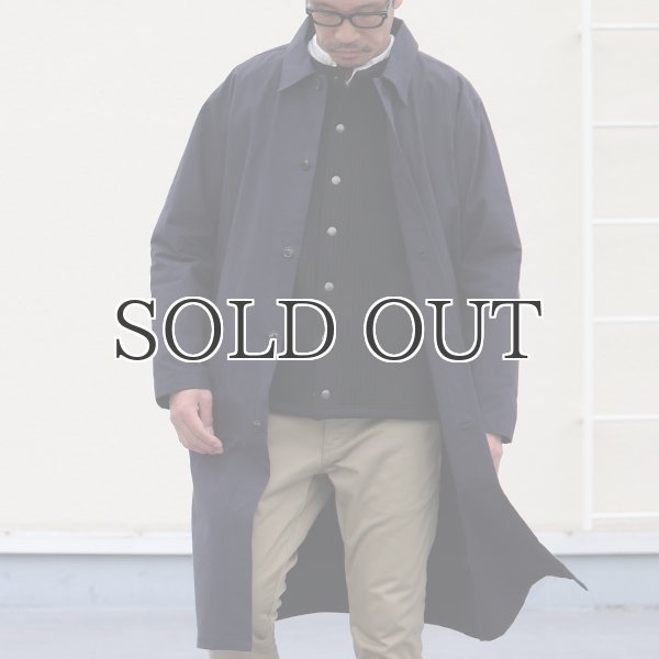 画像5: 馬布ヴィンテージフィニッシュ ルーズFIT ステンカラーコート【MADE IN JAPAN】『日本製』【送料無料】 / Upscape Audience (5)