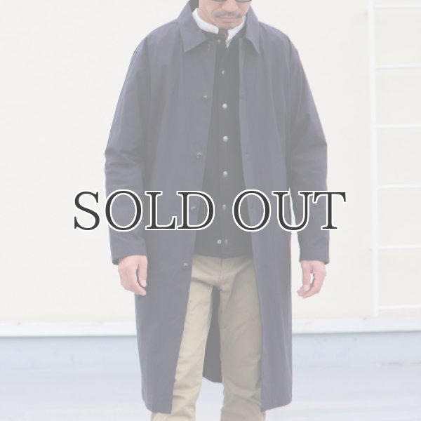 画像5: 馬布ヴィンテージフィニッシュ ルーズFIT ステンカラーコート【MADE IN JAPAN】『日本製』【送料無料】 / Upscape Audience (5)