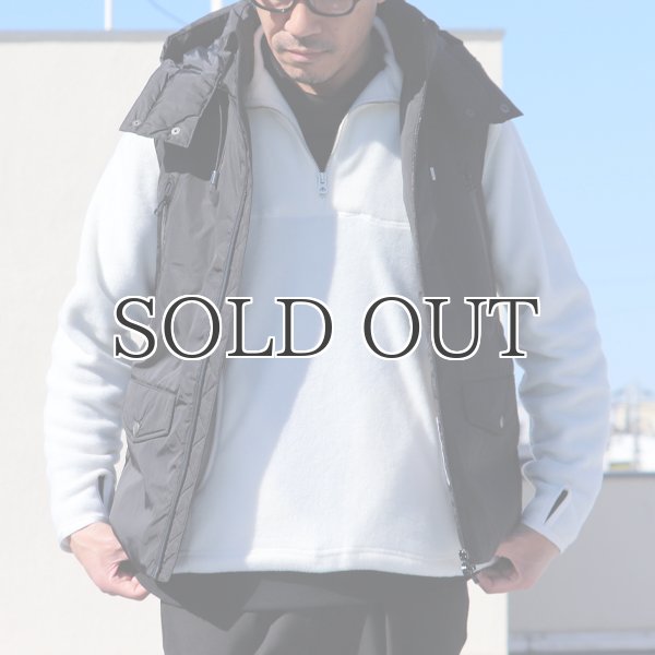 画像6: LIMONTA小松 撥水ナイロン 脱着フードダウンベスト【送料無料】 / Audience (6)