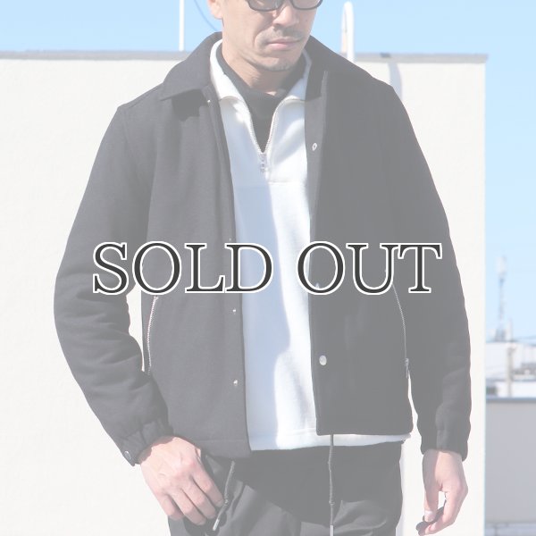 画像8: 610gウールメルトン裏ダイヤキルトコーチジャケット【送料無料】 / Audience (8)