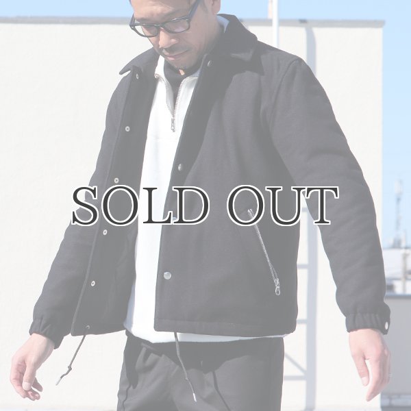 画像6: 610gウールメルトン裏ダイヤキルトコーチジャケット【送料無料】 / Audience (6)