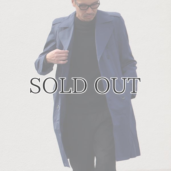 画像2: DEAD STOCK / ITALIA MILITARY 70s LINING VEST TRENCH COAT（イタリア軍 70年代 脱着ライニングベスト付き トレンチコート） (2)