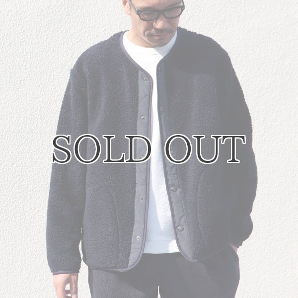 画像12: 【Lanificio Becagli（ベッカリー）】トスカーナボア スナップジャケット【MADE IN JAPAN】『日本製』/ Upscape Audience (12)