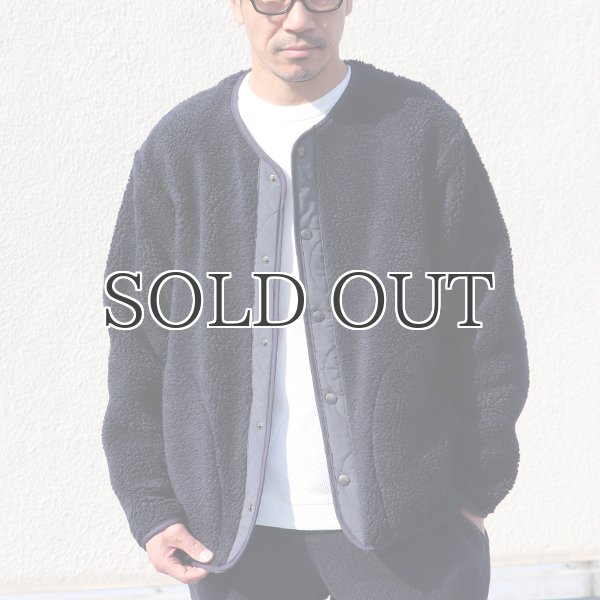 画像5: 【Lanificio Becagli（ベッカリー）】トスカーナボア スナップジャケット【MADE IN JAPAN】『日本製』/ Upscape Audience (5)