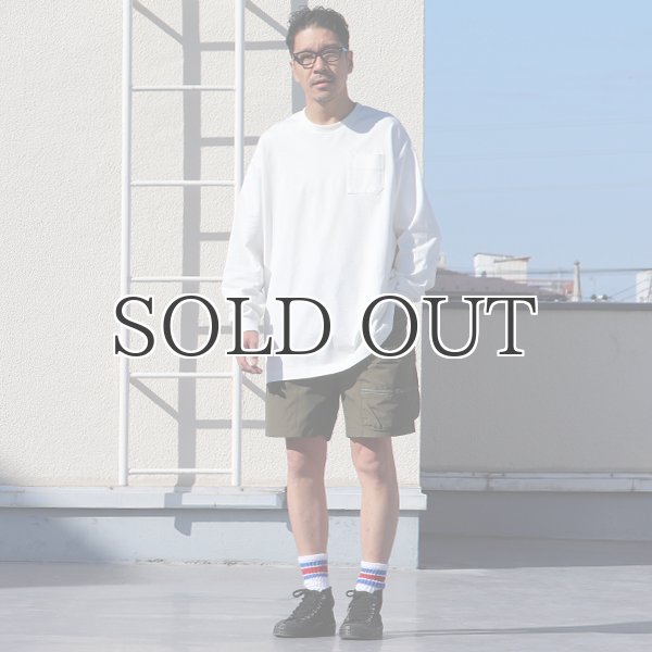 画像10: Teflon（テフロン）60/40クロス ストレージ カーゴ アシンメトリーショーツ /Audience (10)