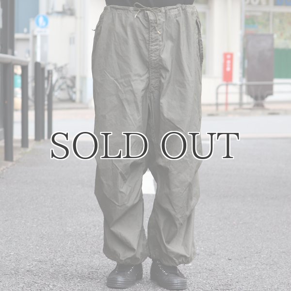 画像12: DEAD STOCK / U.S.Army Snow Camo Pants Medium-Short /Regular 後染め（Olive）/Rebuild（貫通ポケット箇所ポケット袋作成）【送料無料】  (12)