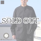 画像: 6オンス オックスフォード バンドカラー L/S ボクシーシャツ【MADE IN JAPAN】『日本製』/ Upscape Audience