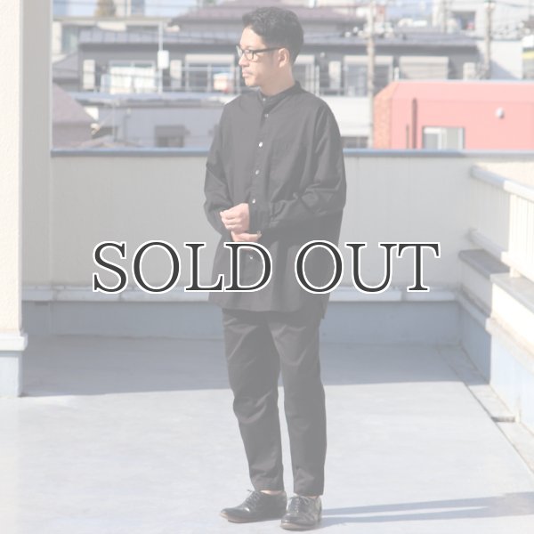 画像11: 6オンス オックスフォード バンドカラー L/S ボクシーシャツ【MADE IN JAPAN】『日本製』/ Upscape Audience (11)