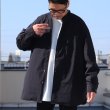 画像9: 70/30クロス ストレッチタイプライター バンドカラー L/S ボクシーシャツ【MADE IN JAPAN】『日本製』/ Upscape Audience (9)