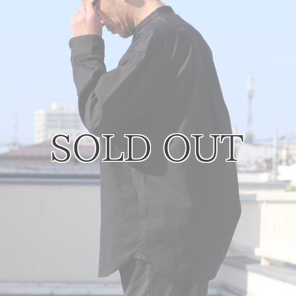 画像7: 6オンス オックスフォード バンドカラー L/S ボクシーシャツ【MADE IN JAPAN】『日本製』/ Upscape Audience (7)